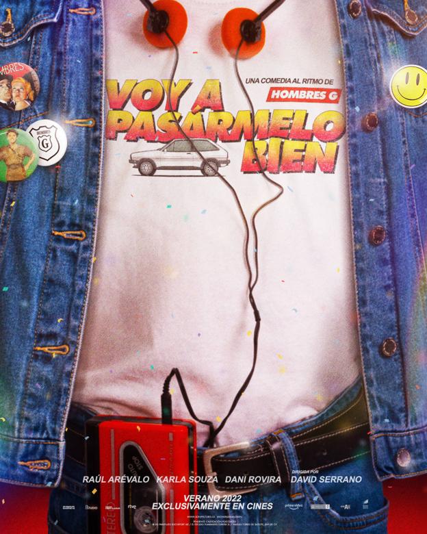 Cartel inicial de 'Voy a pasármelo bien'. 
