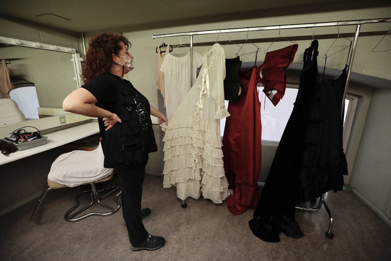 Fotos: La Traviata en el Teatro Calderón, entre bambalinas (2/2)