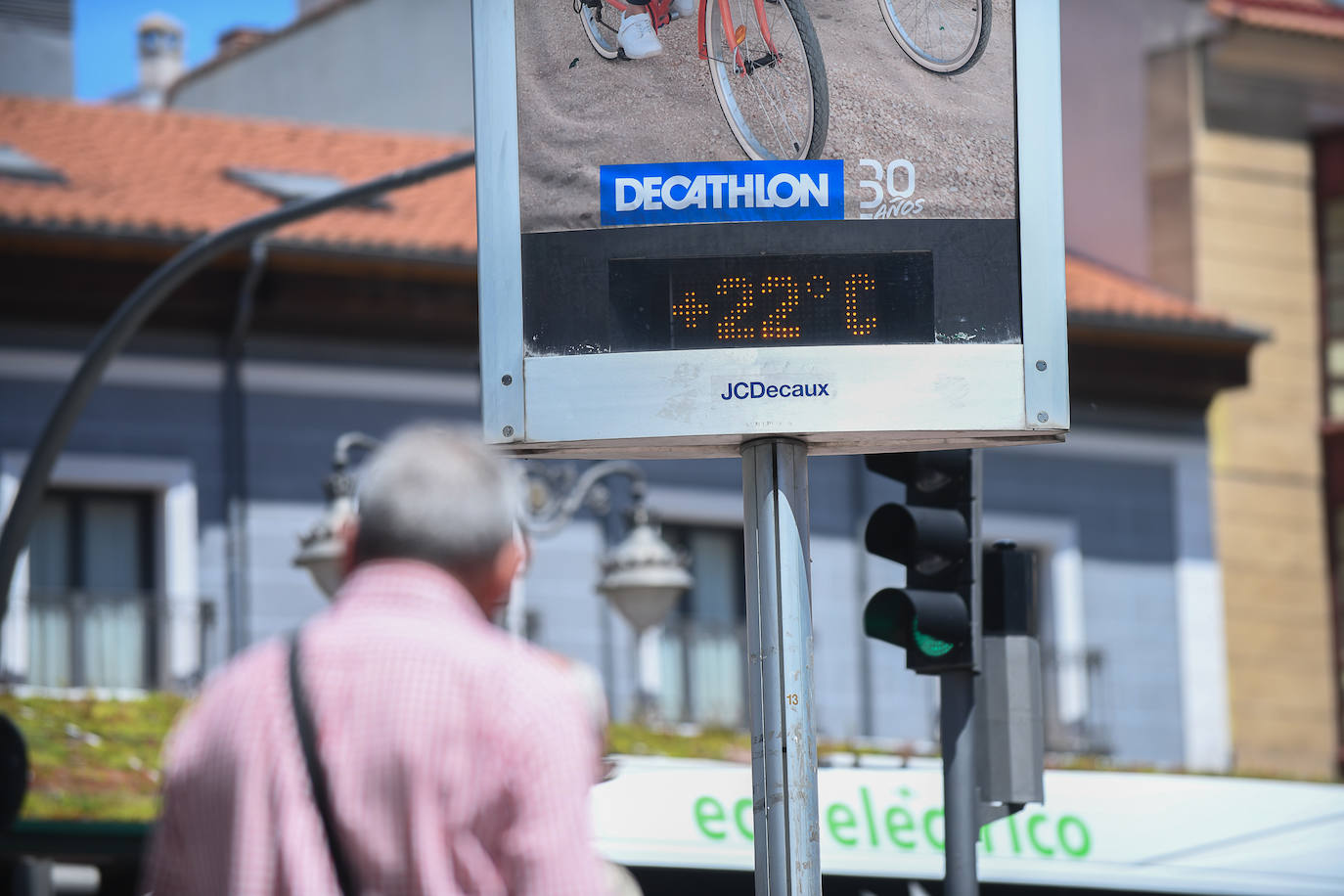 Valladolid vive una mañana con temperaturas por encima de los 20 grados. 