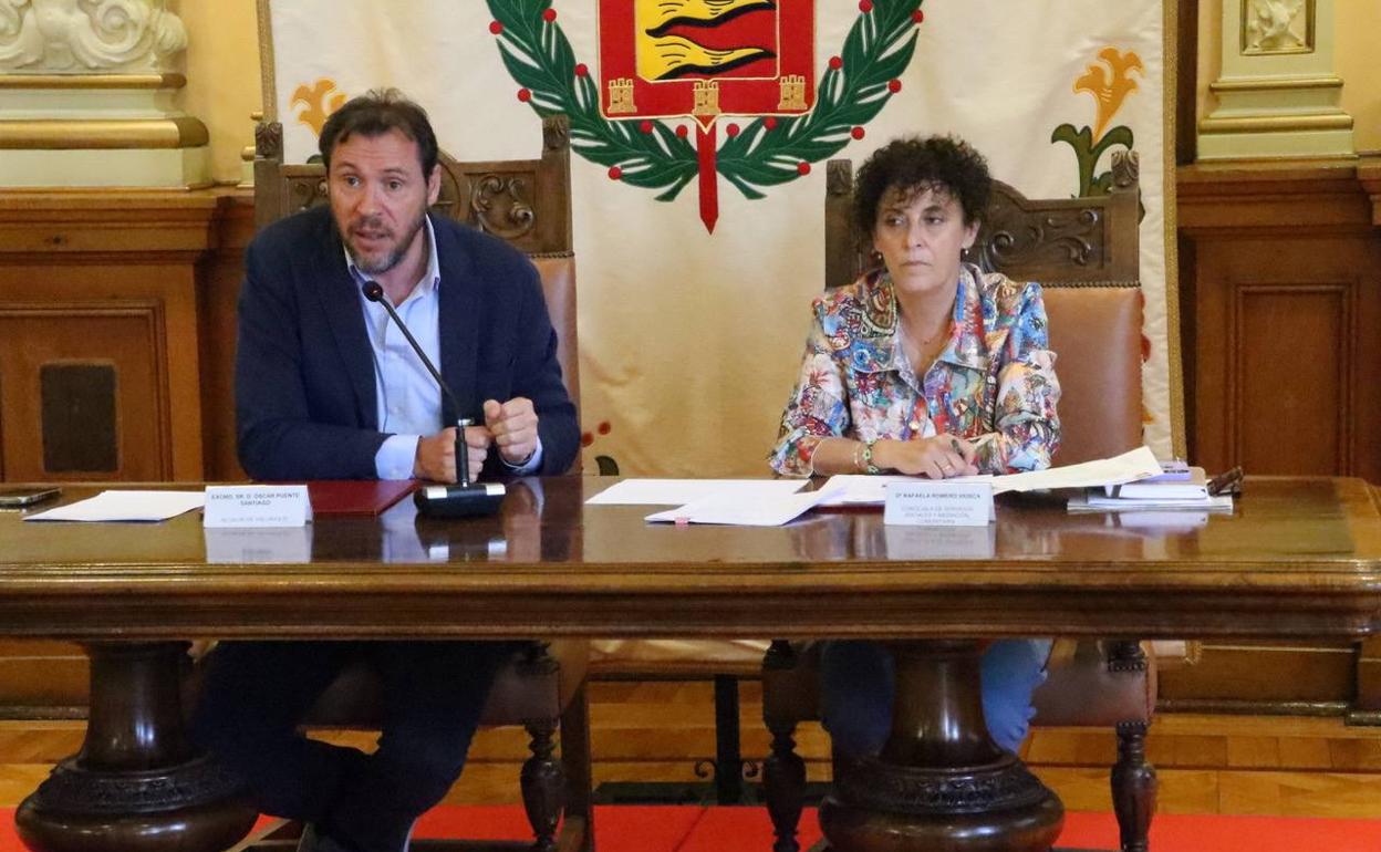 Óscar Puente y Rafaela Romero