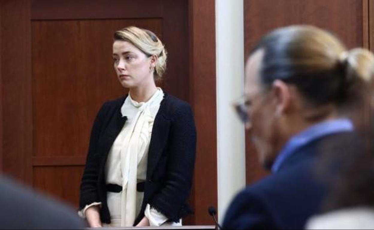 Juicio entre Amber Heard y Johnny Depp. 