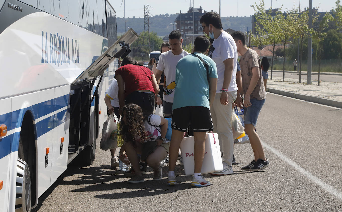 Fotos: Primera hora de la fiesta de la ITA en Palencia