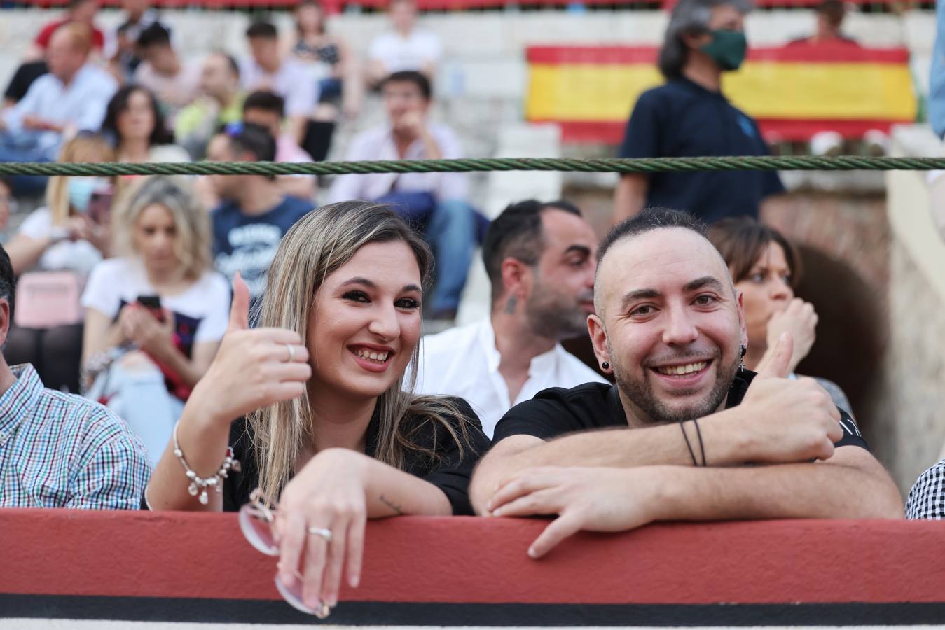 Fotos: Ambiente en la plaza de toros de Valladolid durante el concurso de cortes