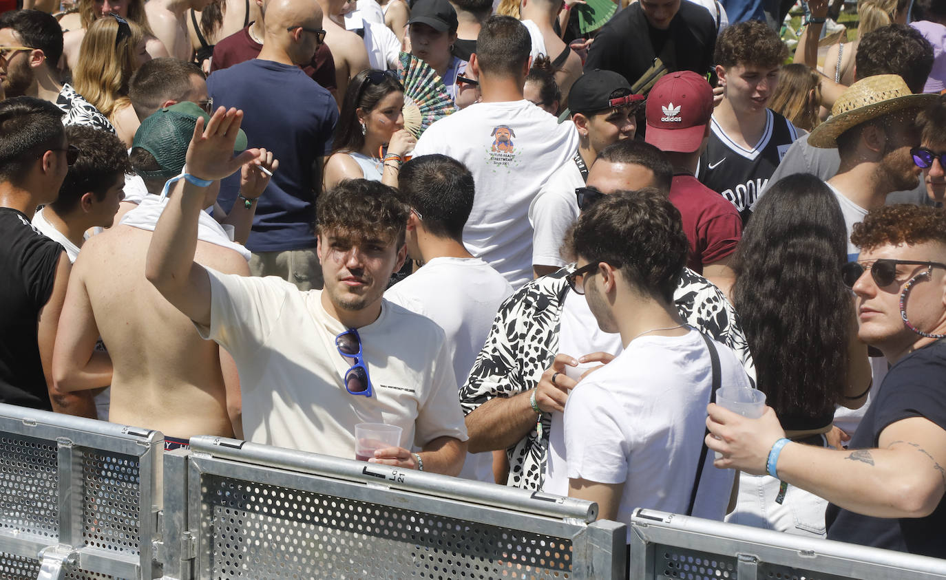 A las once de la mañana ha comenzado la macrofiesta que no se celebra desde 2019.