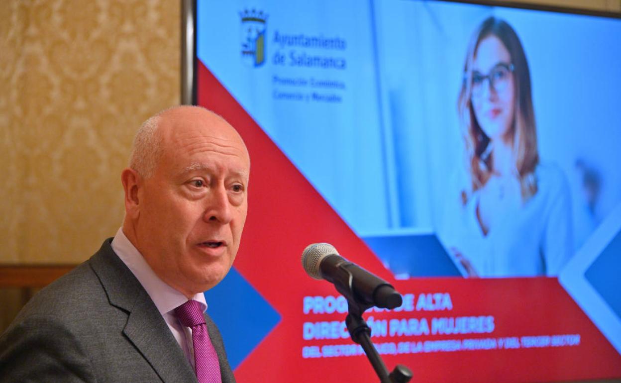 El concejal de Promoción Económica del Ayuntamiento de Salamanca, Juan José Sánchez Alonso.