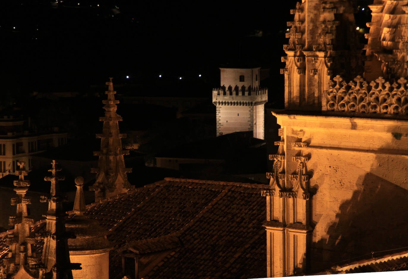 Vistas de Segovia desde la Catedral.