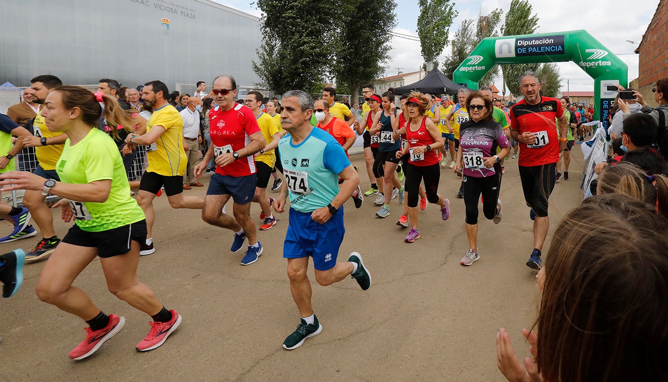 Cervatos de la Cueza acoge la primera legua de la Diputación de 2022