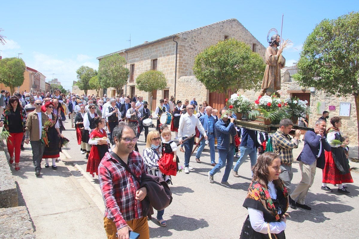 Torquemada celebra con todos los honores la fiesta de San Isidro Labrador