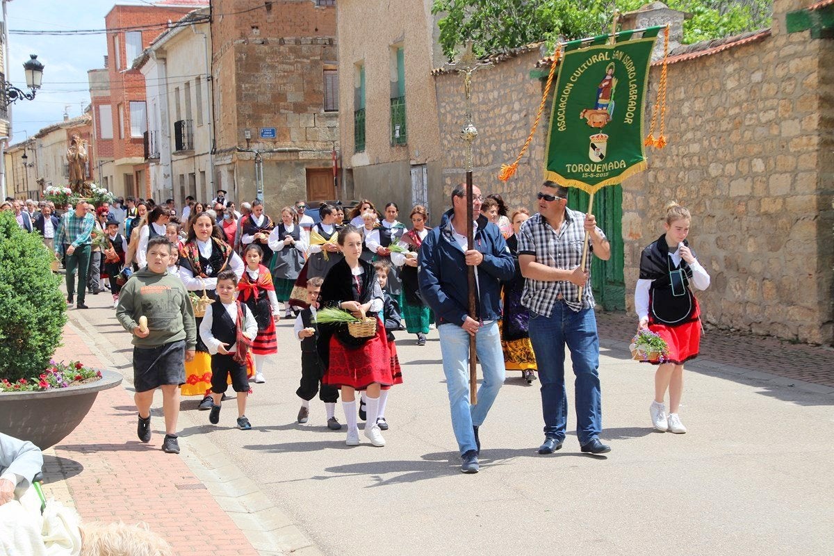 Torquemada celebra con todos los honores la fiesta de San Isidro Labrador