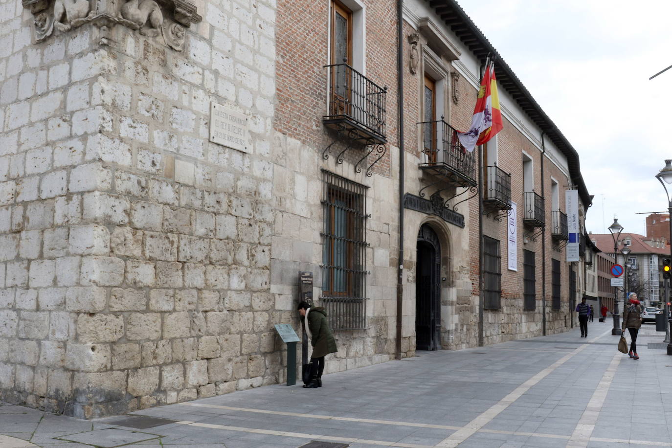 Sede de la Diputación de Valladolid en el Palacio de Pimentel. 