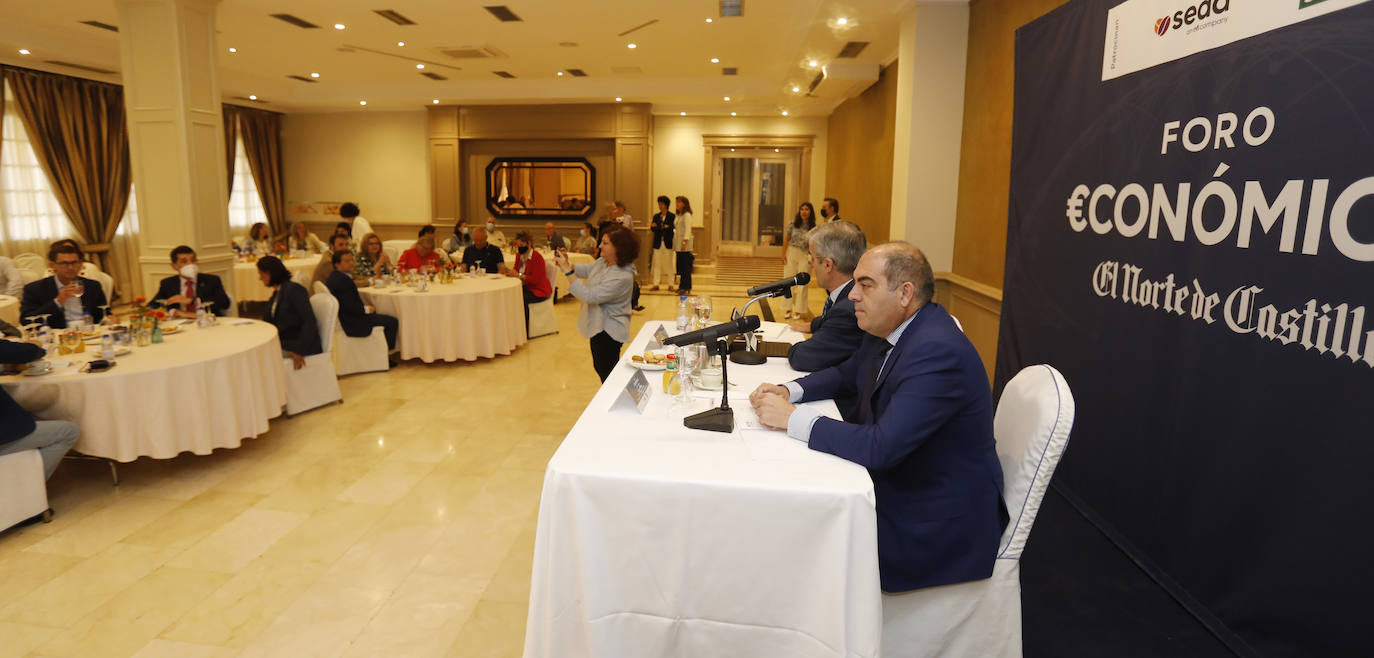 Fotos: Lorenzo Amor, en el Foro Económico de El Norte de Castilla