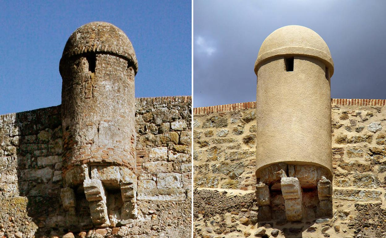 Cultura estudia aplicar una pátina para corregir su intervención en la Muralla de Ciudad Rodrigo