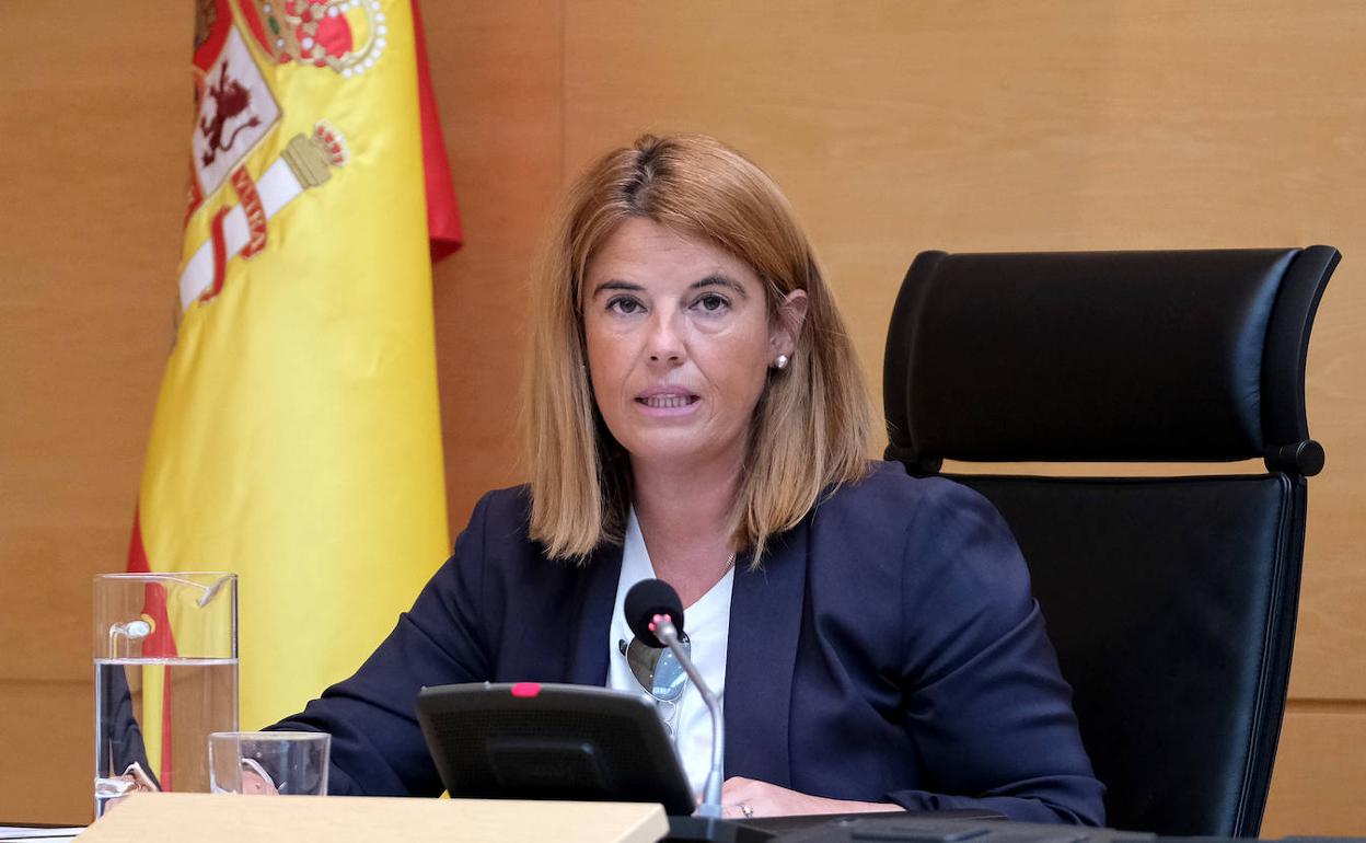 Ruth Pindado, en su etapa de directora general de la mujer, en las Cortes