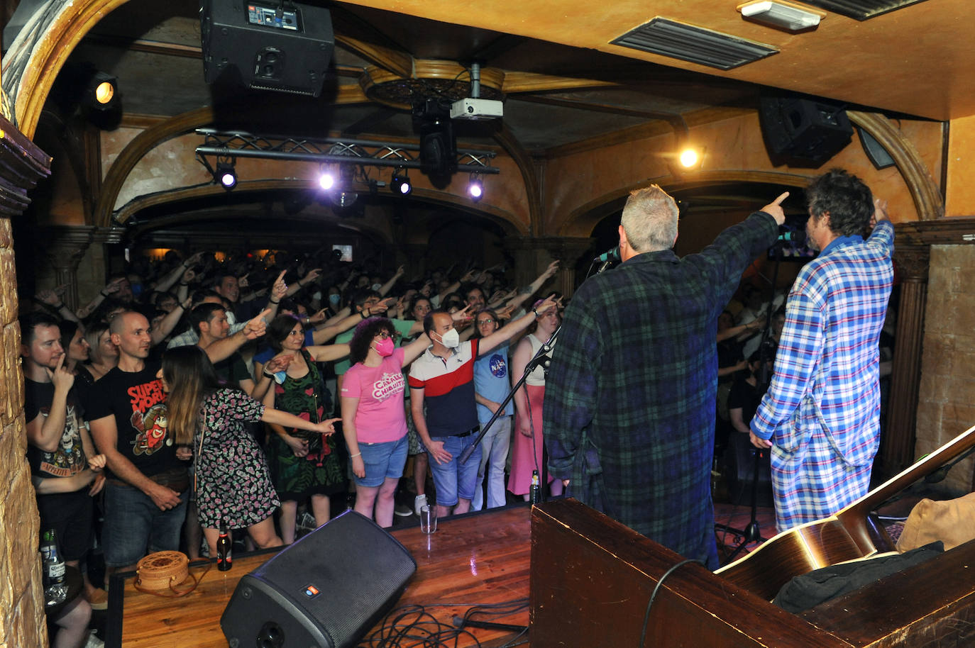 El concierto de Los Gandules, en la sala Porta Caeli. 