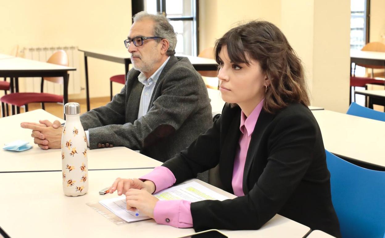 La profesora ayudante en Filosofía y Letras, María Díaz Garrido.