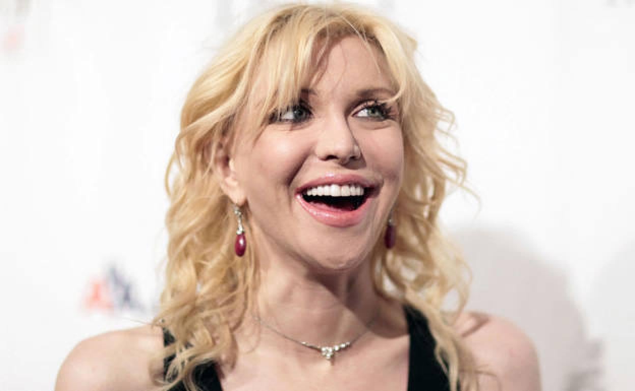 La actriz y cantante Courtney Love. 