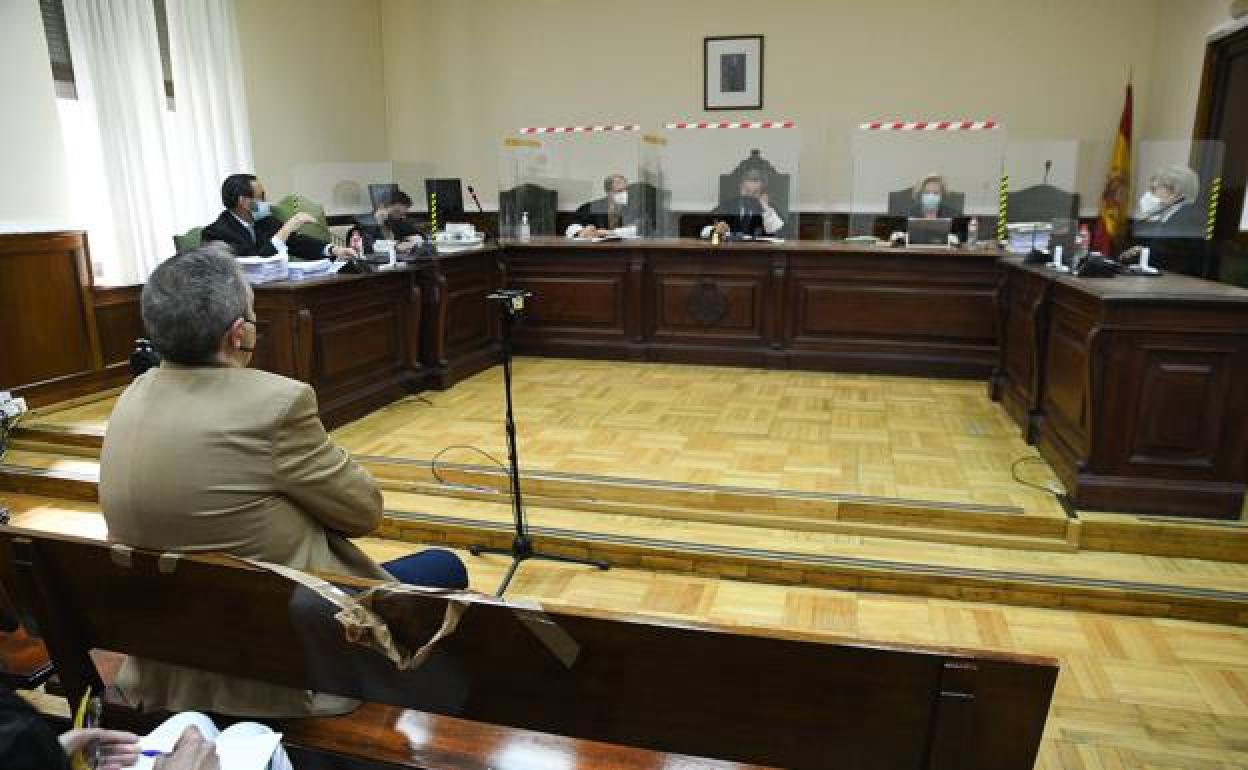 David Prieto Garcia, en la Audiencia de Valladolid.