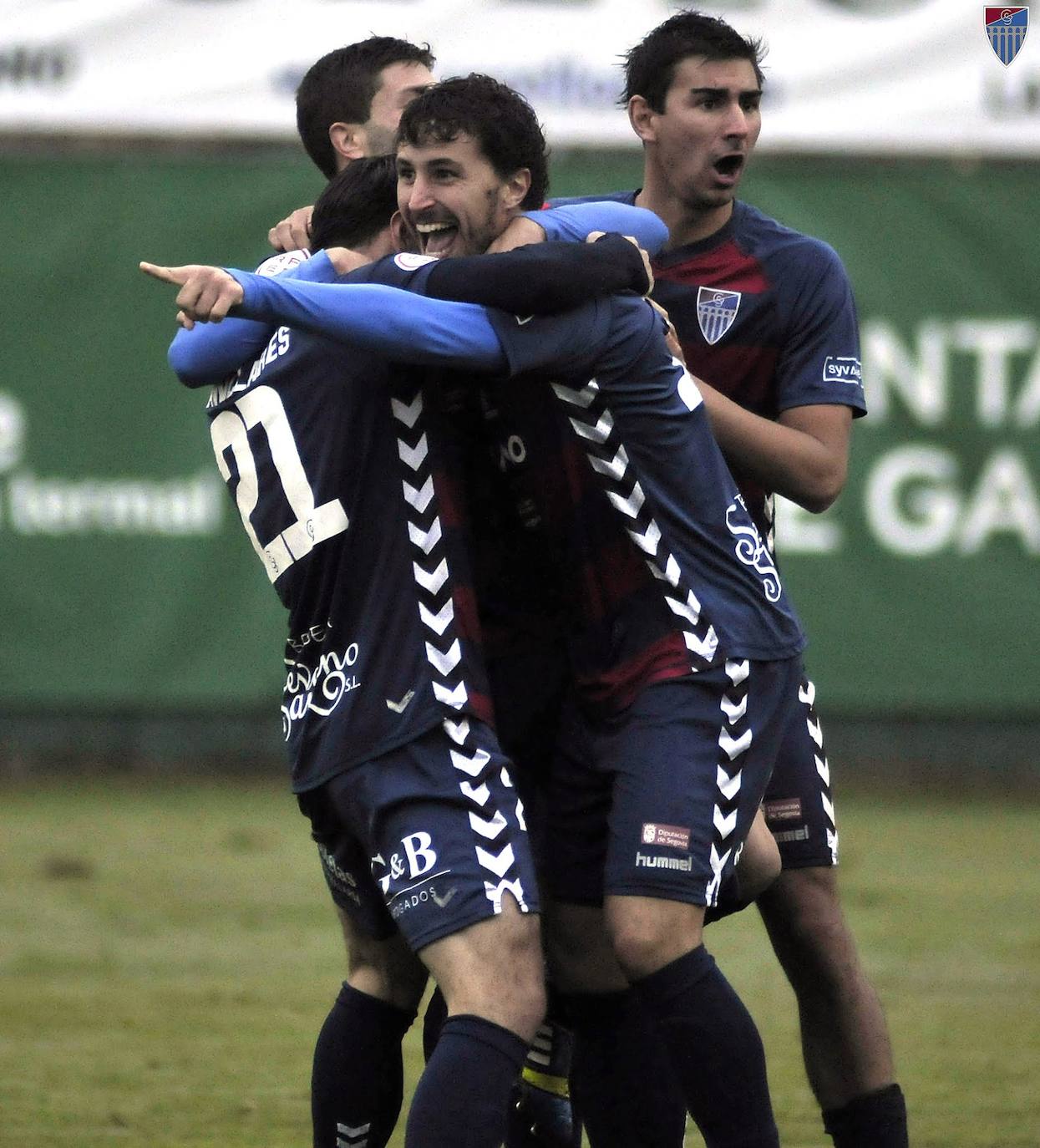 Gol de Nogueira frente al Arenteiro.