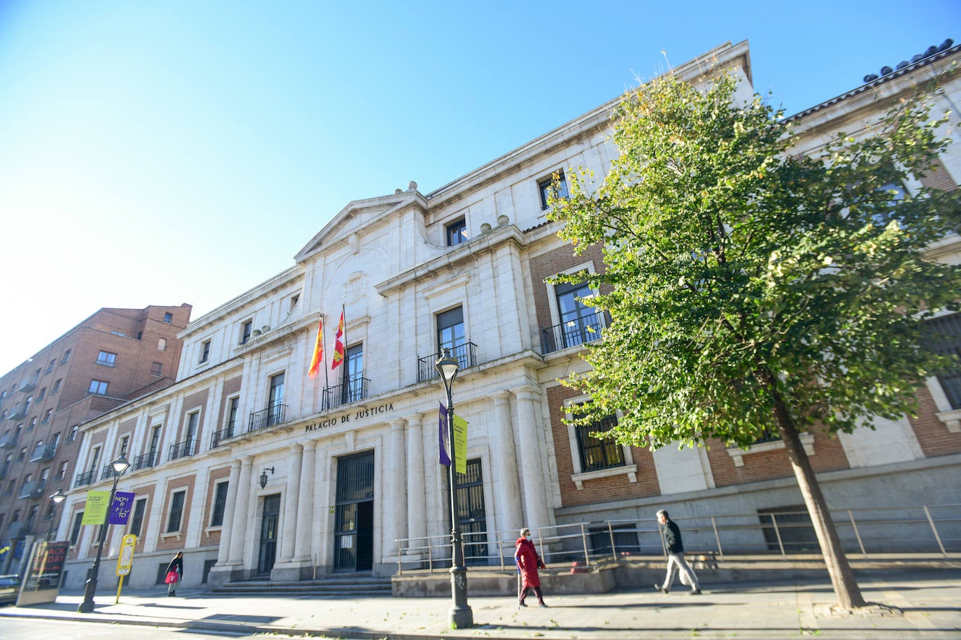 Edificio de la Audiencia Provincial de Valladolid. 