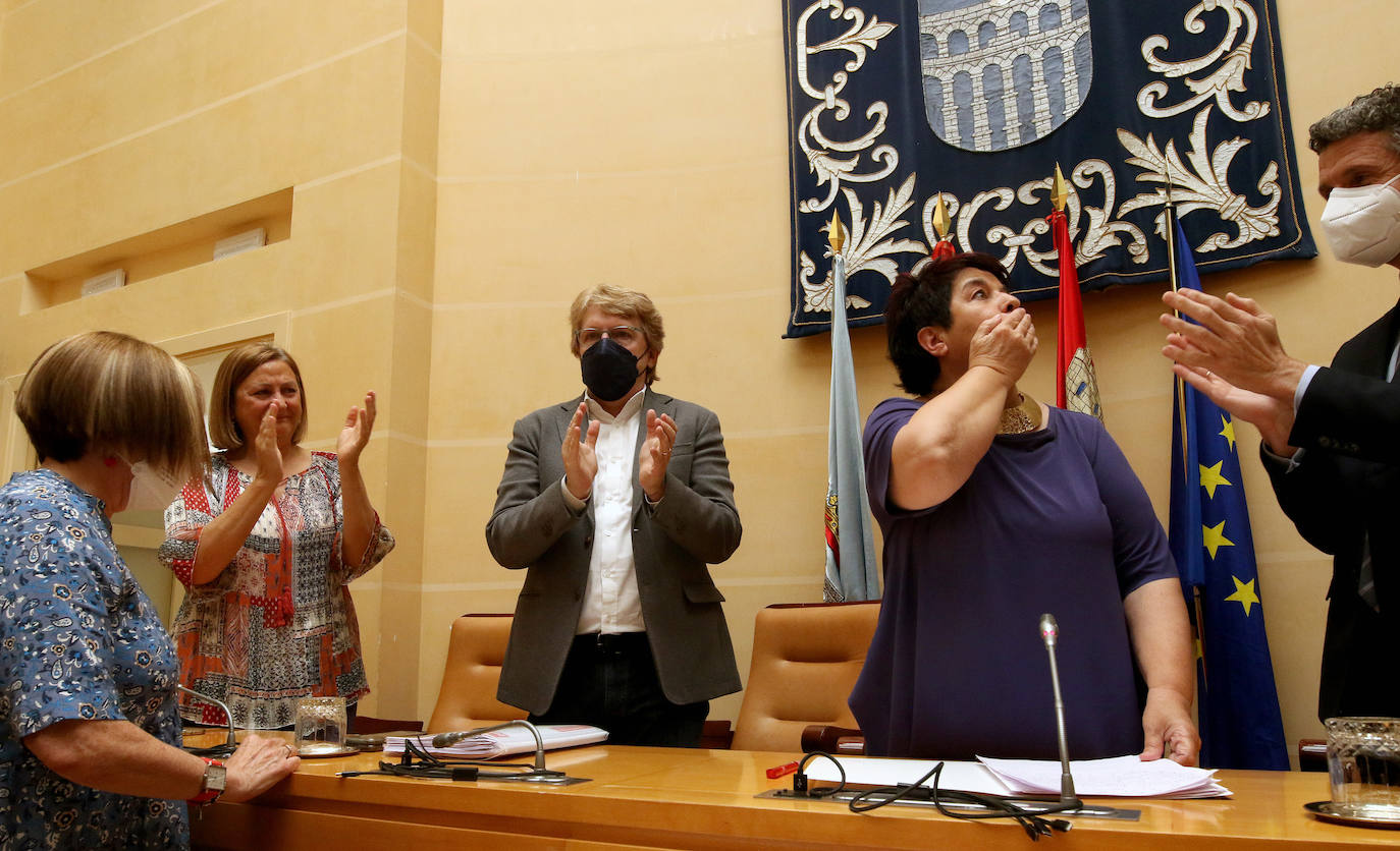 Despedida de Clara Luquero de la alcaldía de Segovia 