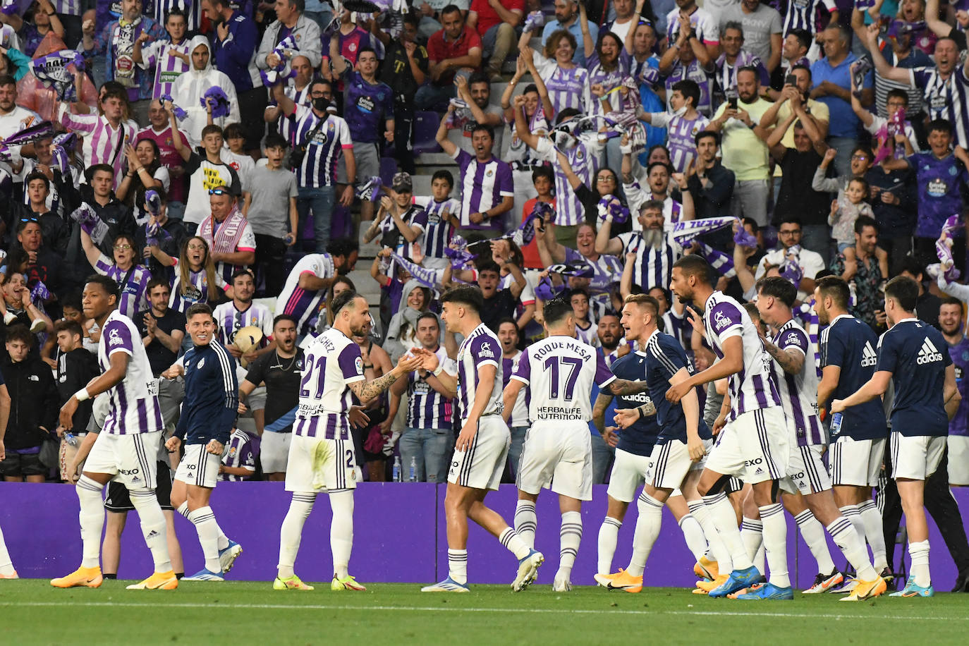 Real Valladolid 3-0 Huesca. 