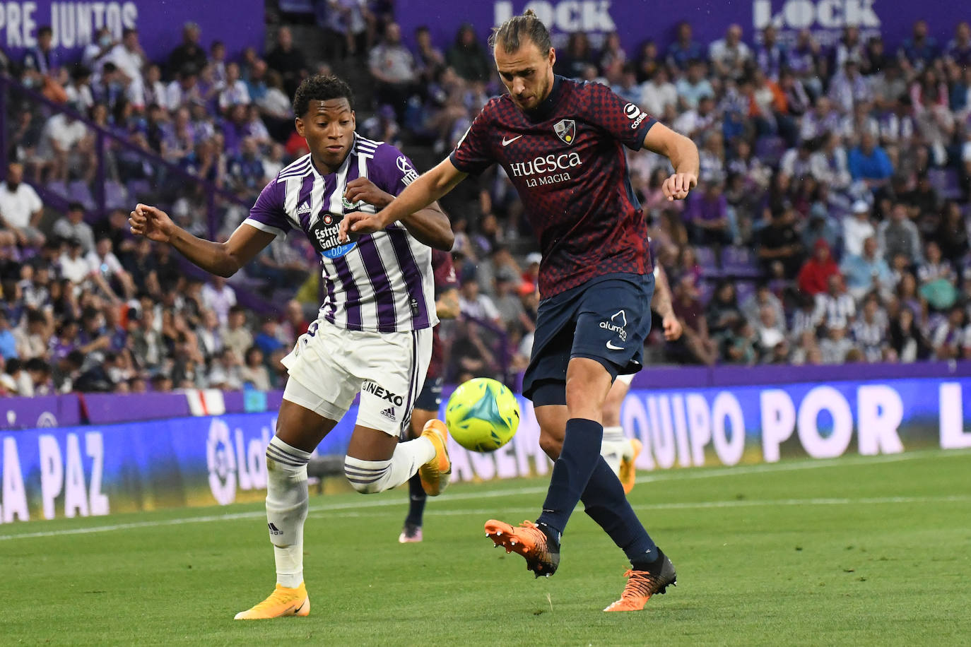 Real Valladolid 3-0 Huesca. 