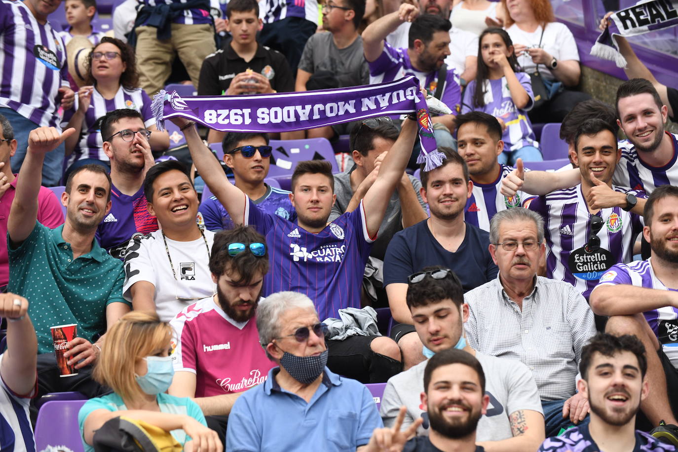 Fotos: Real Valladolid-Huesca. Búscate en la grada (4/8)