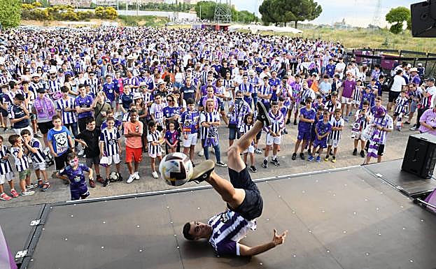 La zona de aficionados fue el calentamiento adecuado para el partido 