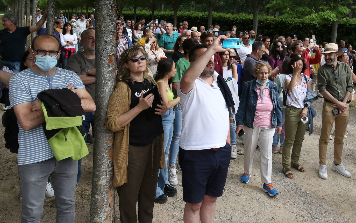 Encendido de las fuentes en el Palacio de la Granja 