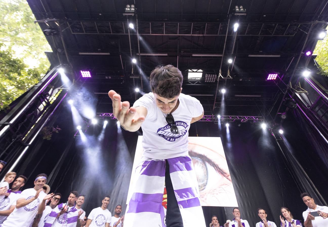 Fotos: El Real Valladolid celebra con su afición el ascenso a Primera Divisón