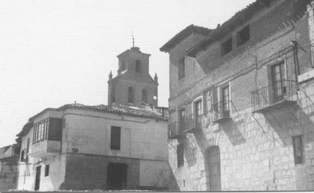 Las Casas del Tratado, en Tordesillas, en los años setenta.