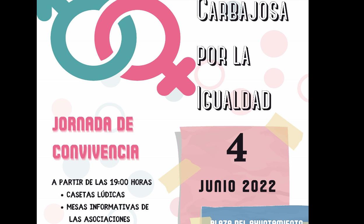 Jornada de convivencia el sábado con «Carbajosa por la igualdad»