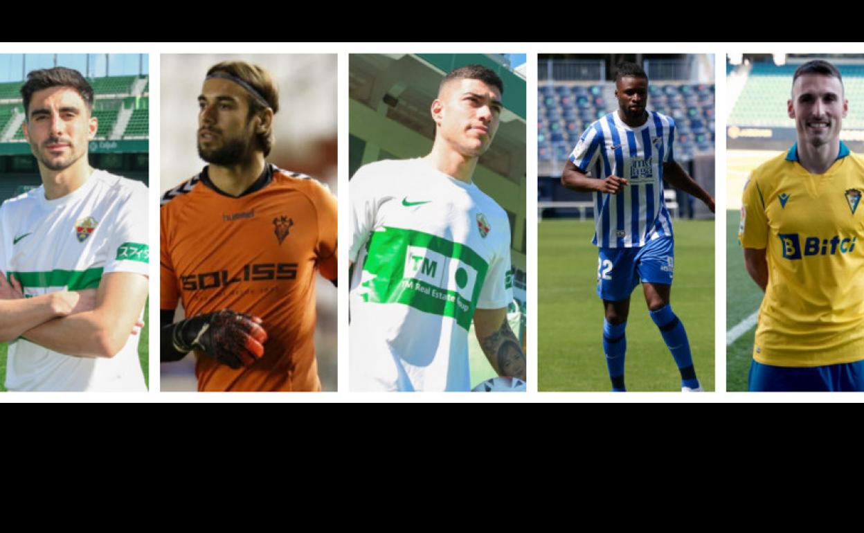 Kike Pérez, Caro, Lucas Olaza, Sekou Gassama y Fede San Emeterio. 