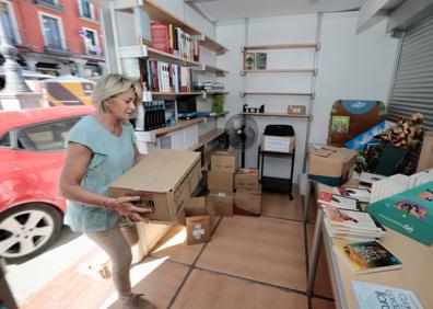 Imagen secundaria 1 - Preparativos para la Feria del libro de Valladolid. 