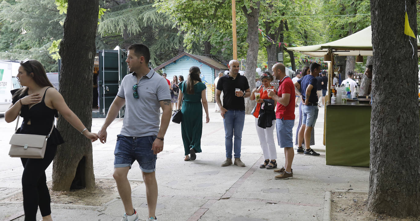 Fotos: Feria &#039;food-truck&#039; en la Huerta de Guadián de Palencia