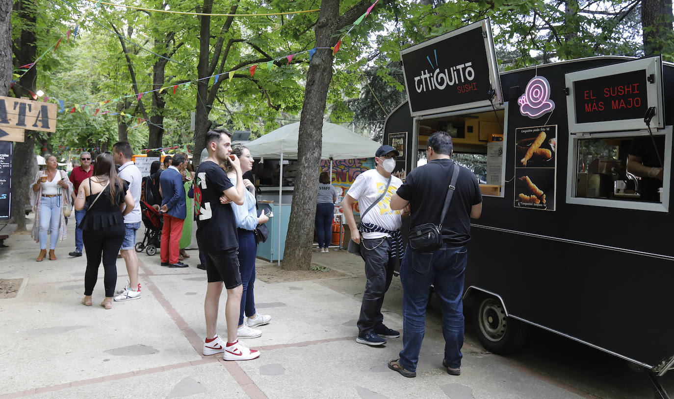 Fotos: Feria &#039;food-truck&#039; en la Huerta de Guadián de Palencia