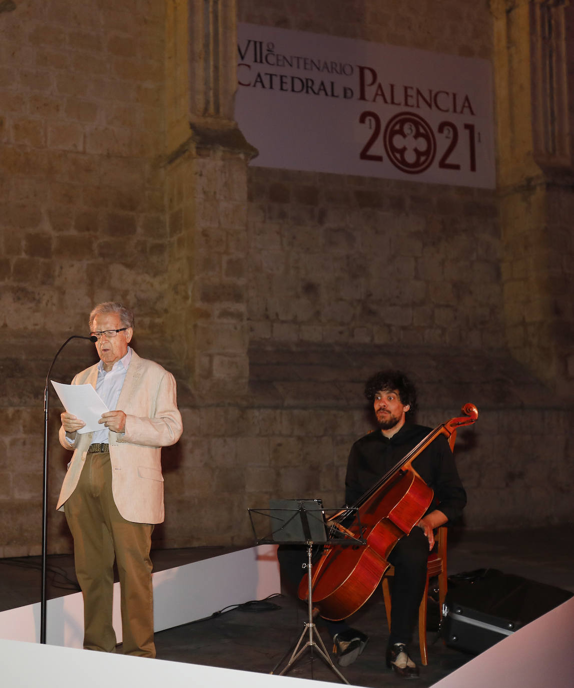 Fotos: &#039;La noche de las velas&#039; festeja los 700 años de la Catedral de Palencia