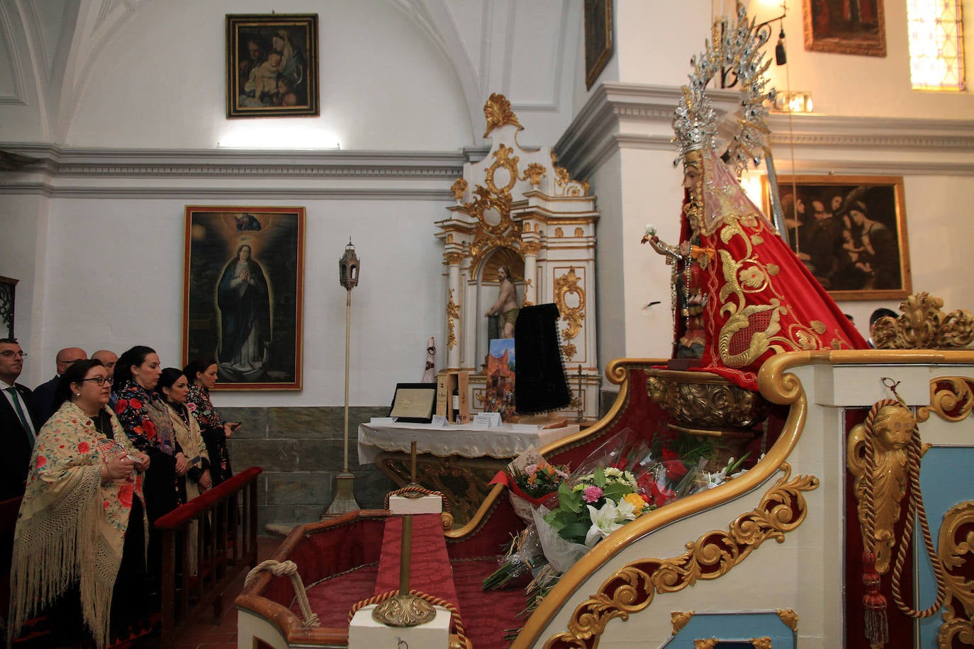 Romería de la Virgen del Bustar celebrada este sábado en Carbonero el Mayor.