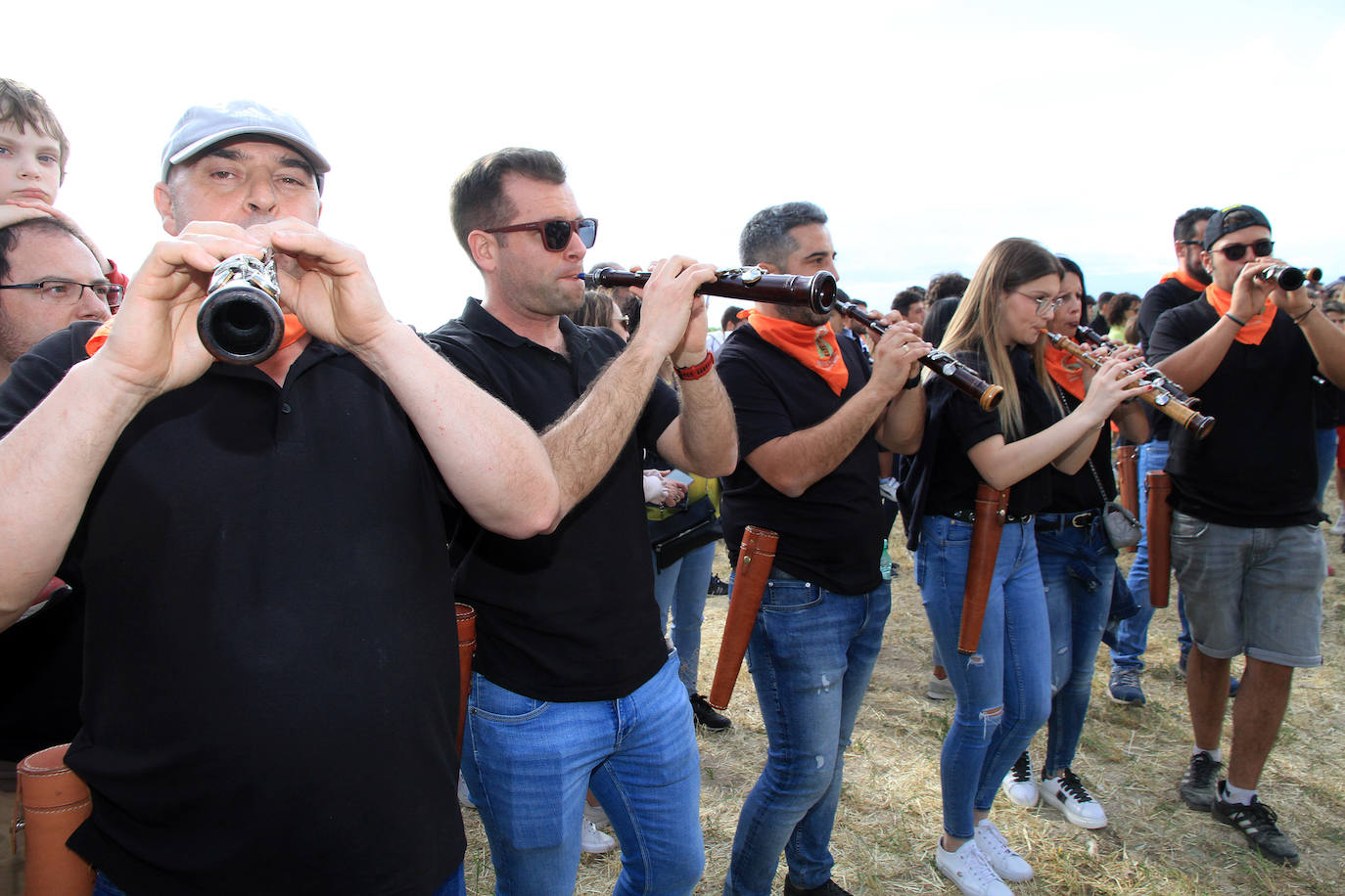 Romería de la Virgen del Bustar celebrada este sábado en Carbonero el Mayor.