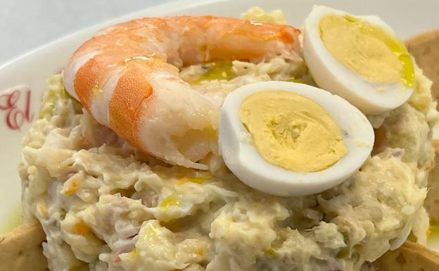 La ensaladilla de El Farolito. 