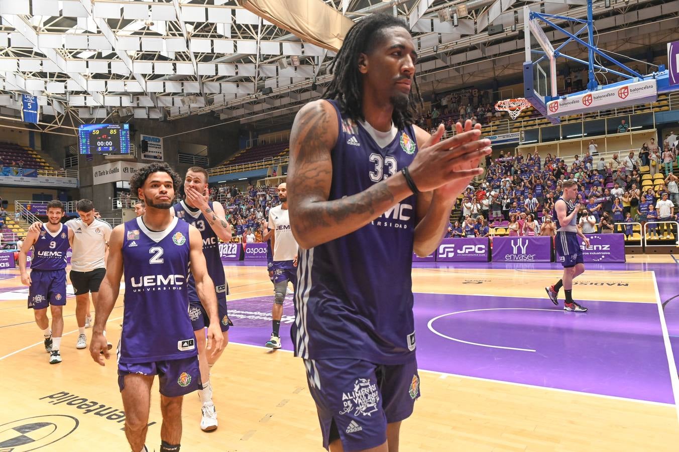 Fotos: Derrota del Real Valladolid Baloncesto ante el Estudiantes (59-85)