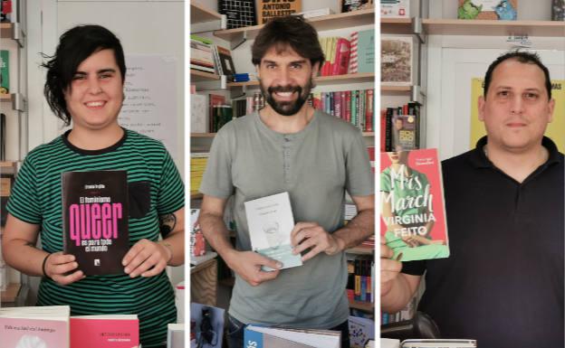 Clara Manzano, Javier Pérez y Pablo de Garay. 