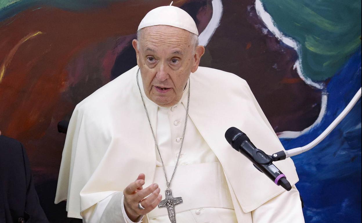 El papa Francisco.