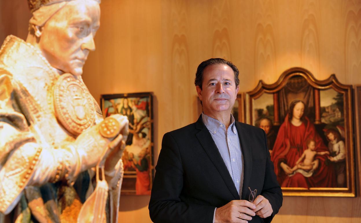 Antonio Sánchez del Barrio, en el Museo de las Ferias. 