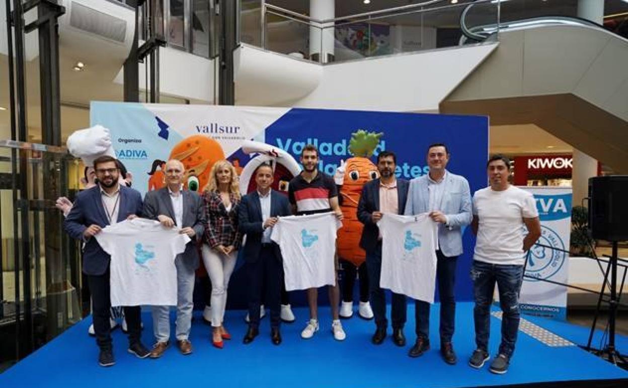 Participantes en la presentación de la Semana de la Diabetes.