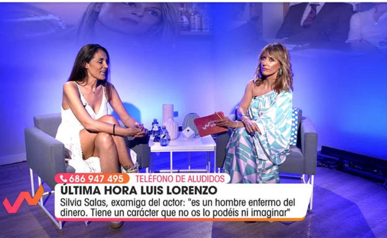 Silvia Salas con Emma García en 'Viva la vida'. 