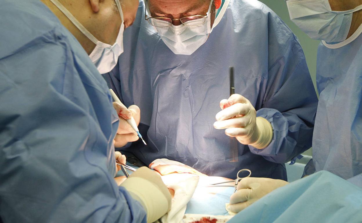 Quirófanos de cirugía torácica del Clínico de Valladolid. 