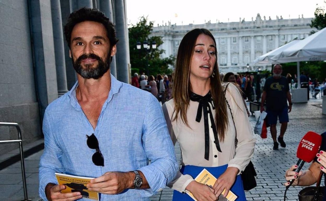 Iván Sánchez e Irene Esser.