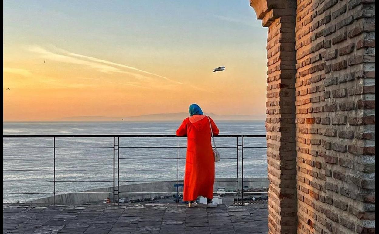 Atardecer en Tánger.