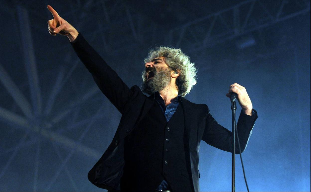 Abraham Boba en un concierto en Valladolid. 